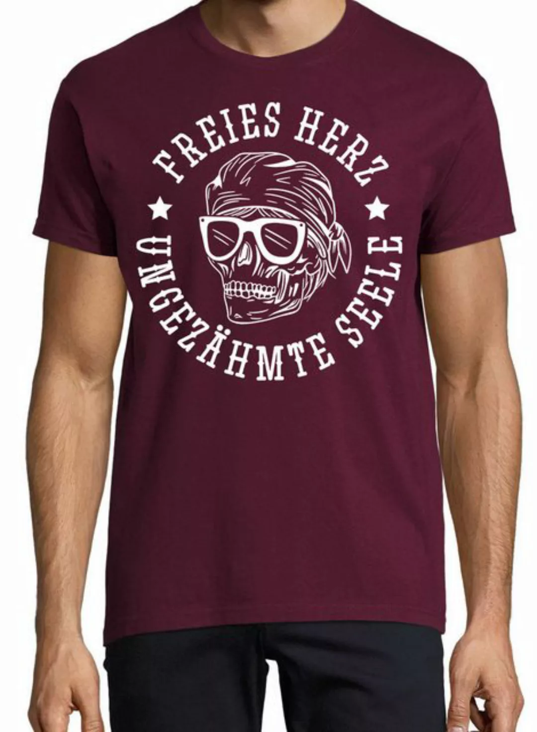 Youth Designz Print-Shirt Freies Herz Herren T-Shirt mit lustigen Spruch fü günstig online kaufen