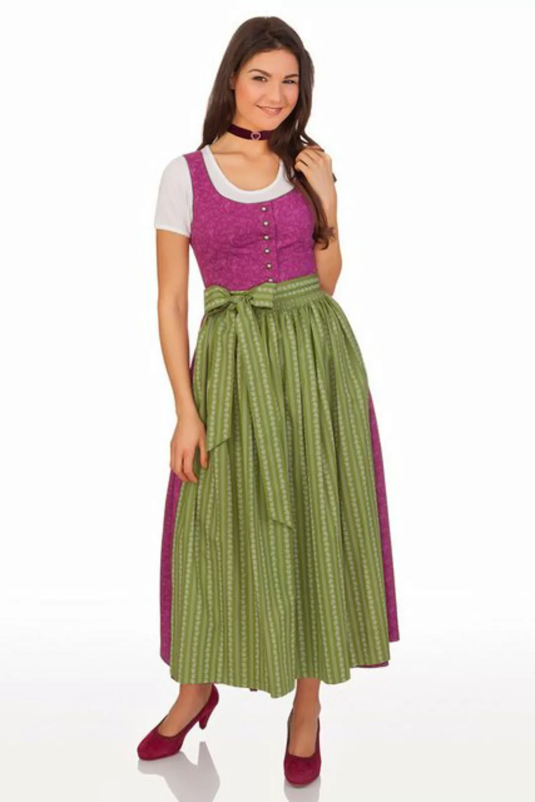 Hammerschmid Dirndl Dirndl lang 2tlg. - FUSCHLSEE - beere günstig online kaufen