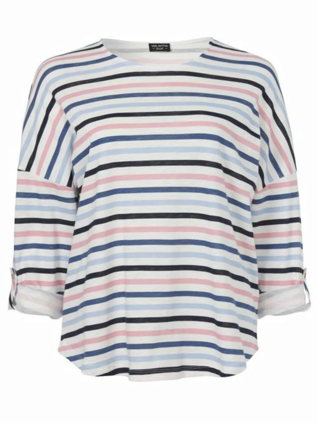VIA APPIA DUE Sweatshirt Modisches Langarmshirt mit überschnittenen Schulte günstig online kaufen