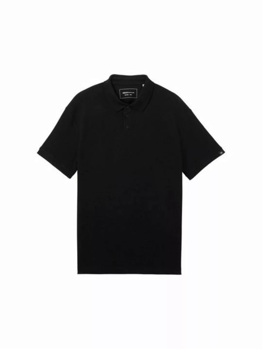 TOM TAILOR Denim T-Shirt relaxed structured polo günstig online kaufen