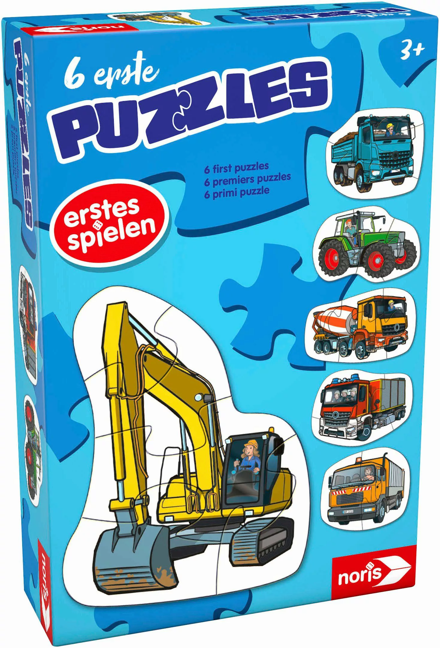 Noris Puzzle 6 erste Puzzles - günstig online kaufen