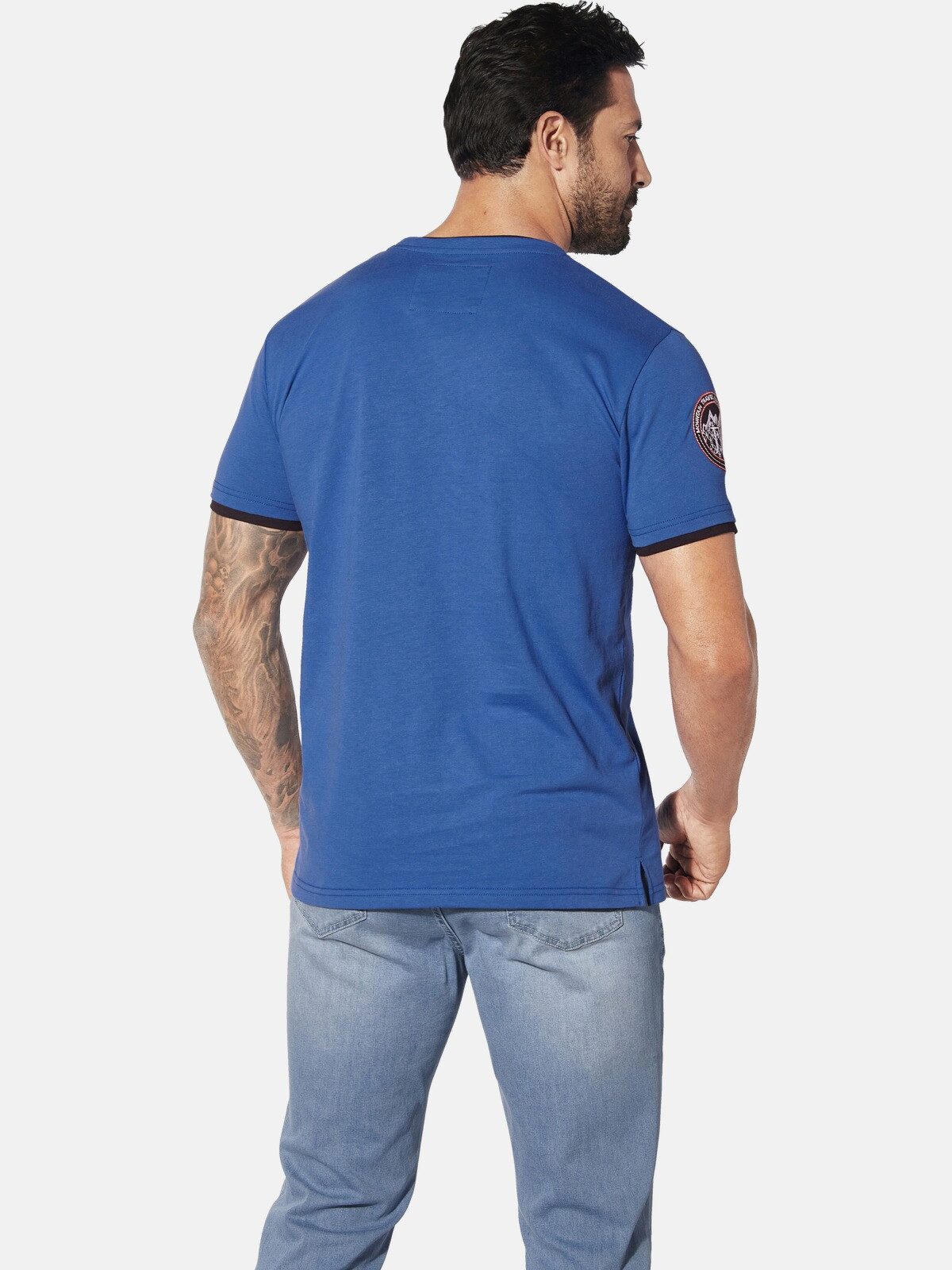 Jan Vanderstorm T-Shirt SÖLVE aus robustem günstig online kaufen