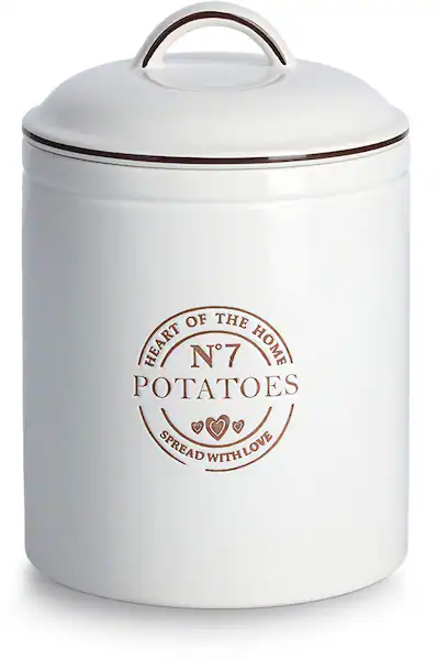 Zeller Present Vorratsdose »Potatoes«, (1 tlg.), Eleganter Landhausstil günstig online kaufen