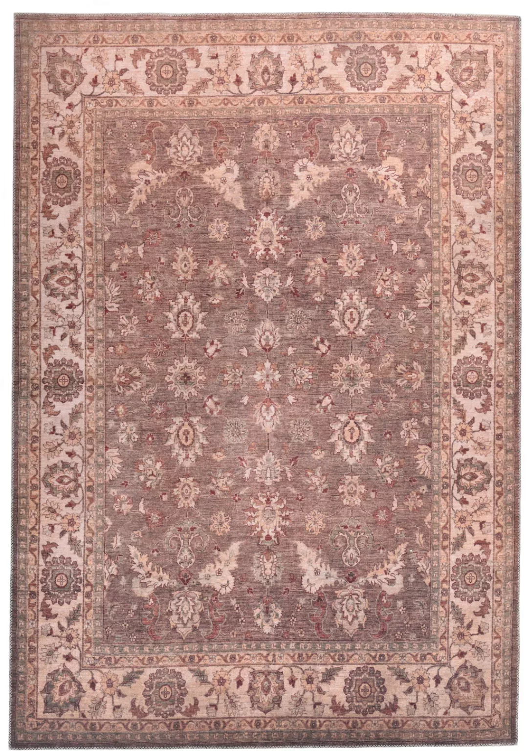 Gino Falcone Teppich »Adara GF 122«, rechteckig, 3 mm Höhe, Flachgewebe, Or günstig online kaufen