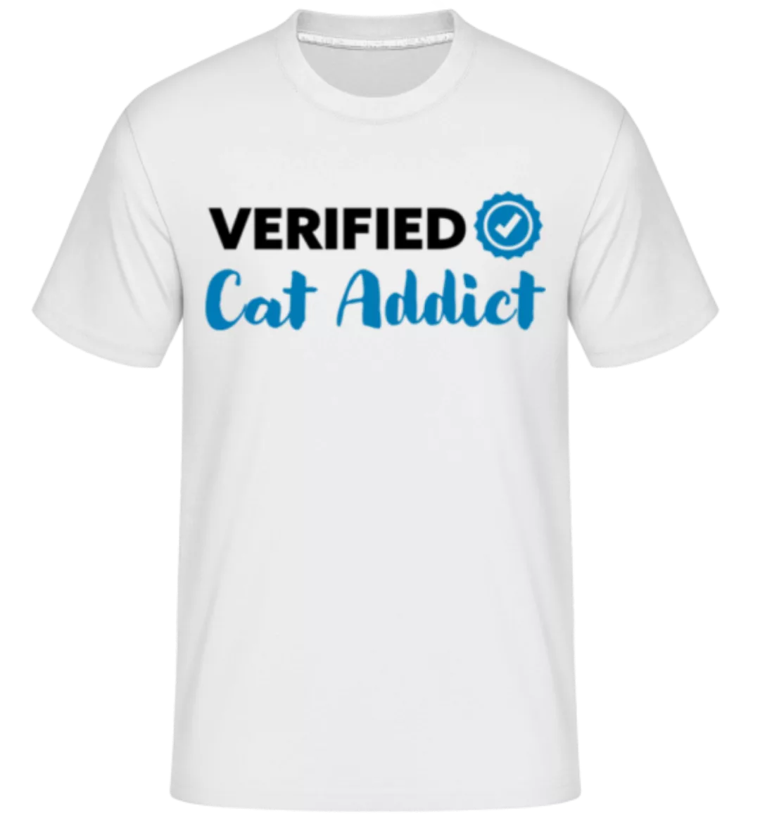 Verified Cat Addict · Shirtinator Männer T-Shirt günstig online kaufen