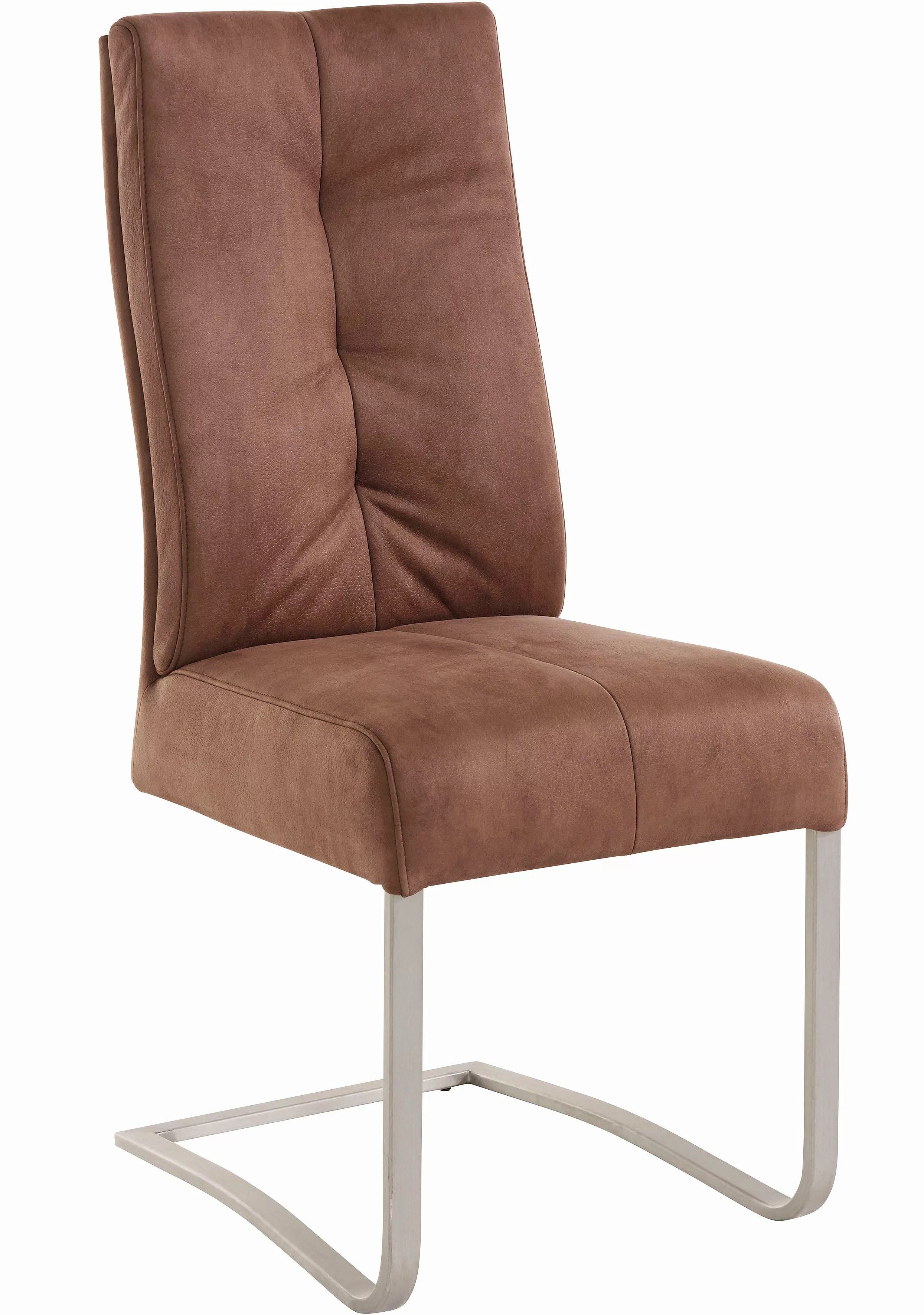 MCA furniture Esszimmerstuhl "Salva Schwingstuhl", (Set), 2 St., Microfaser günstig online kaufen
