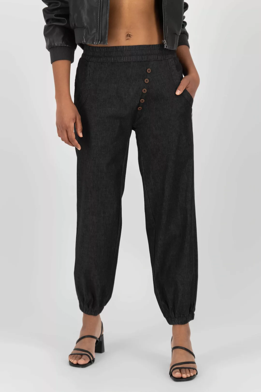 Alife & Kickin Stoffhose "AlexisAK DNM Pant Damen Hose" günstig online kaufen