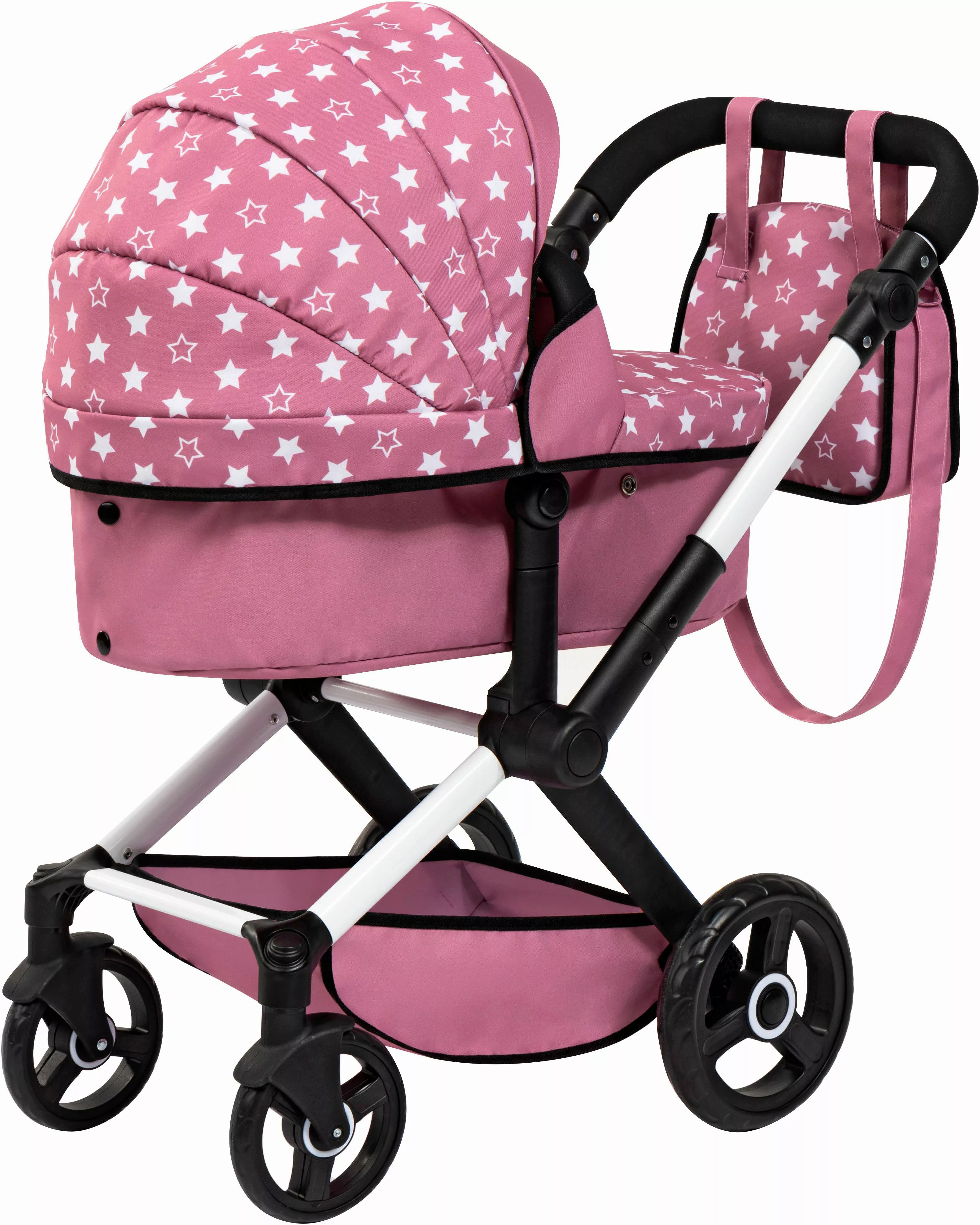 Bayer Kombi-Puppenwagen Xeo, rosa günstig online kaufen