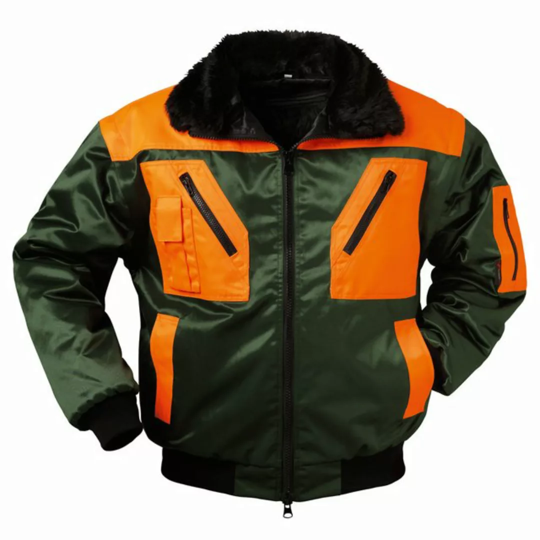 Norway Pilotenjacke Pilotenjacke forst grün/orange günstig online kaufen