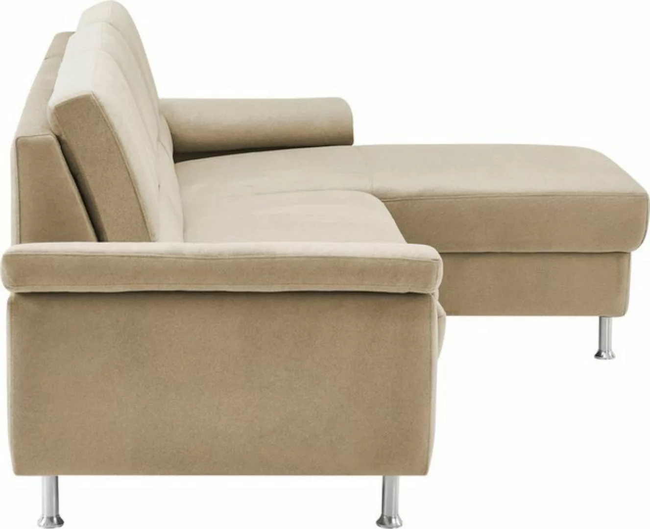 CALIZZA INTERIORS Ecksofa Onyx L-Form, Recamiere links oder rechts, wahlwei günstig online kaufen