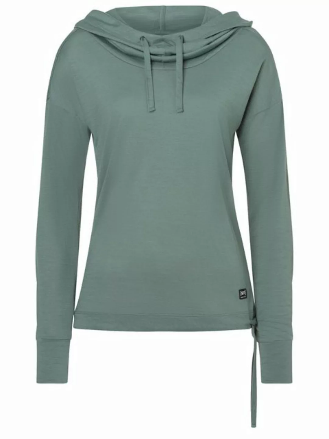 SUPER.NATURAL Hoodie für Damen aus Merino W FUNNEL HOODIE leichtes Longslee günstig online kaufen