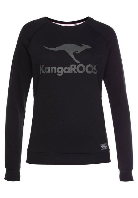 KangaROOS Sweatshirt mit Logo Frontprint günstig online kaufen