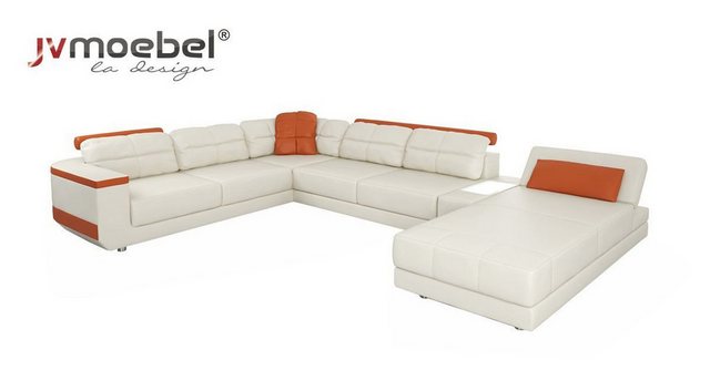 Xlmoebel Ecksofa U-Form Eckcouch Stoff Sofas Modernes Design Wohnlandschaft günstig online kaufen