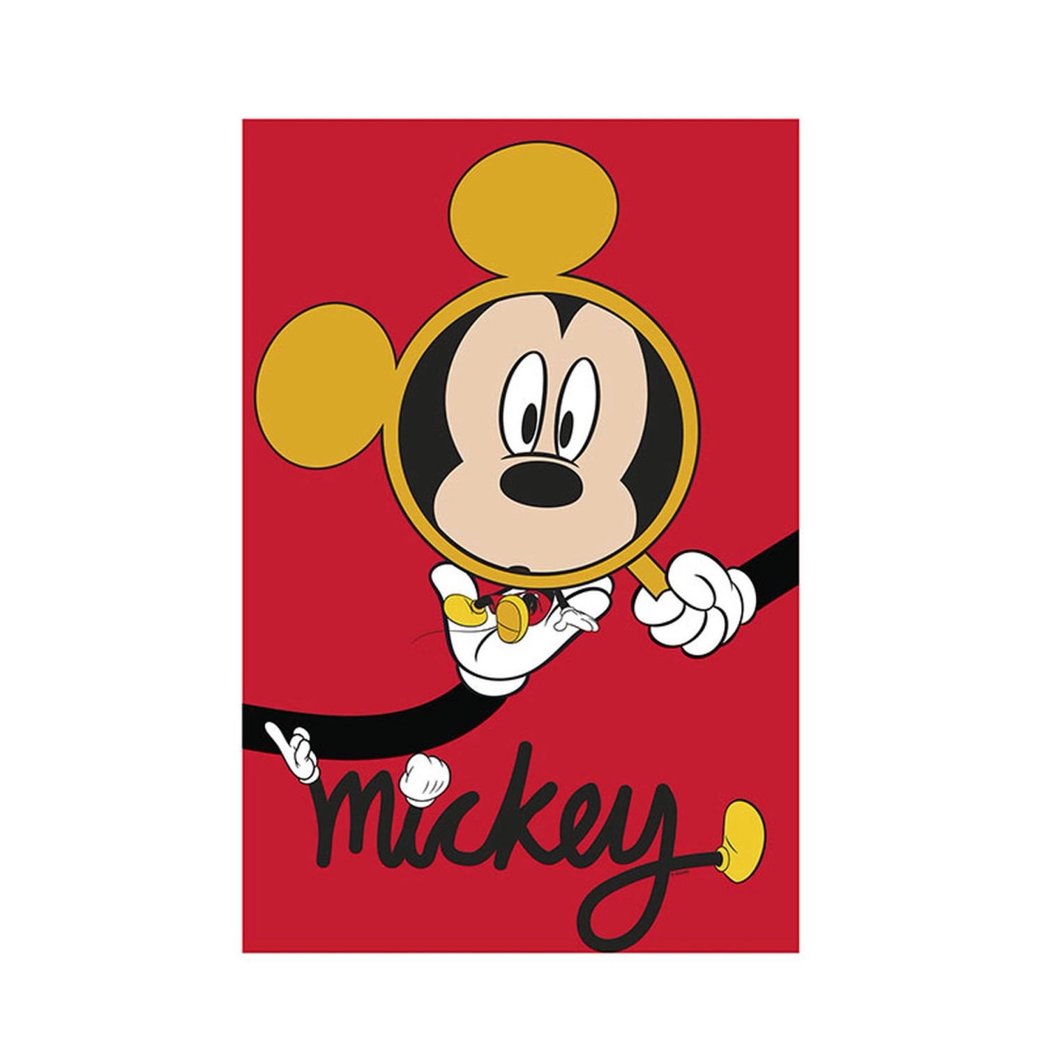 Disney Poster Micky Maus Rot 40 x 50 cm 610120 günstig online kaufen