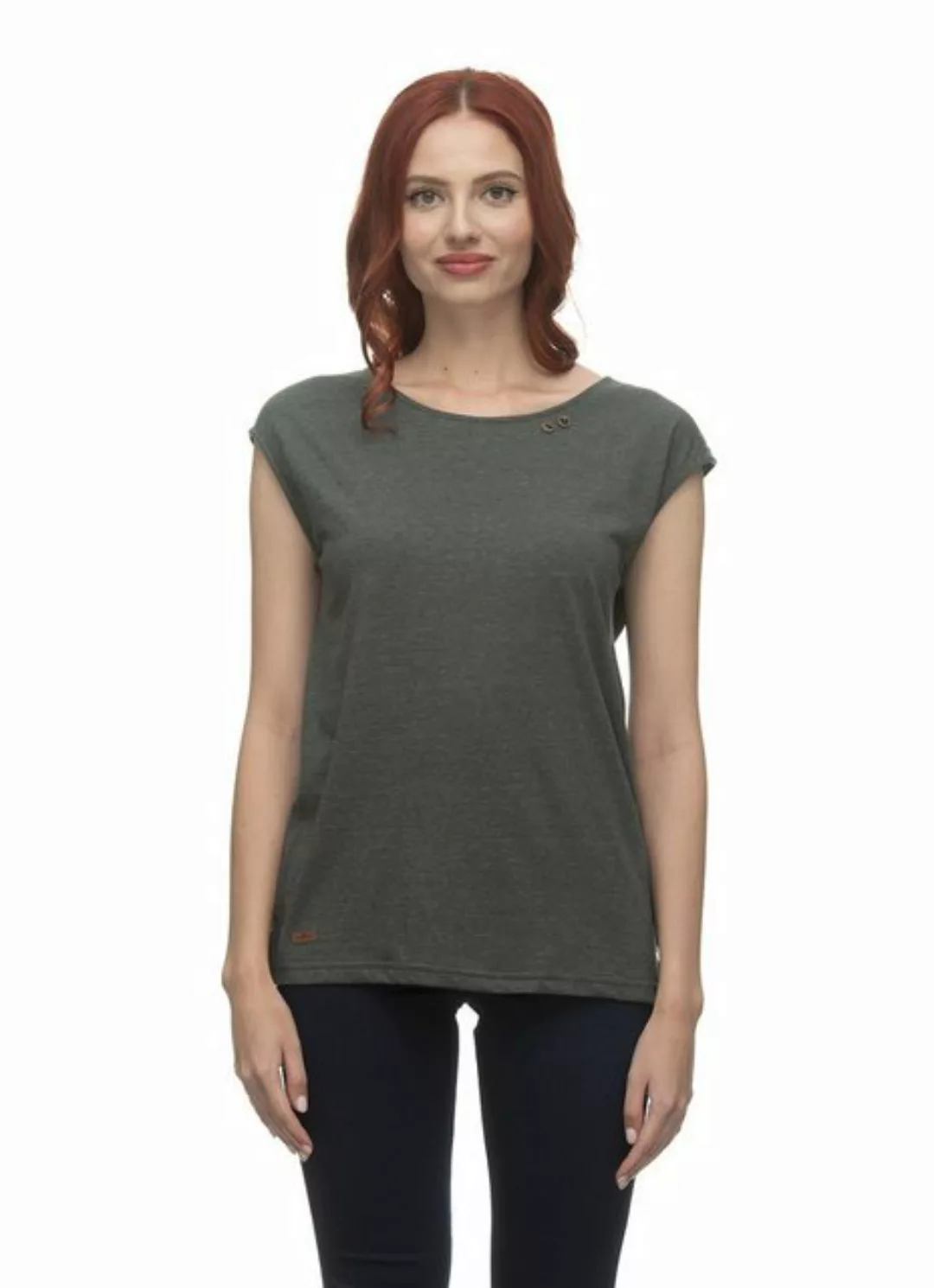 Ragwear T-Shirt PECORI PRINT Nachhaltige & vegane Mode Damen günstig online kaufen