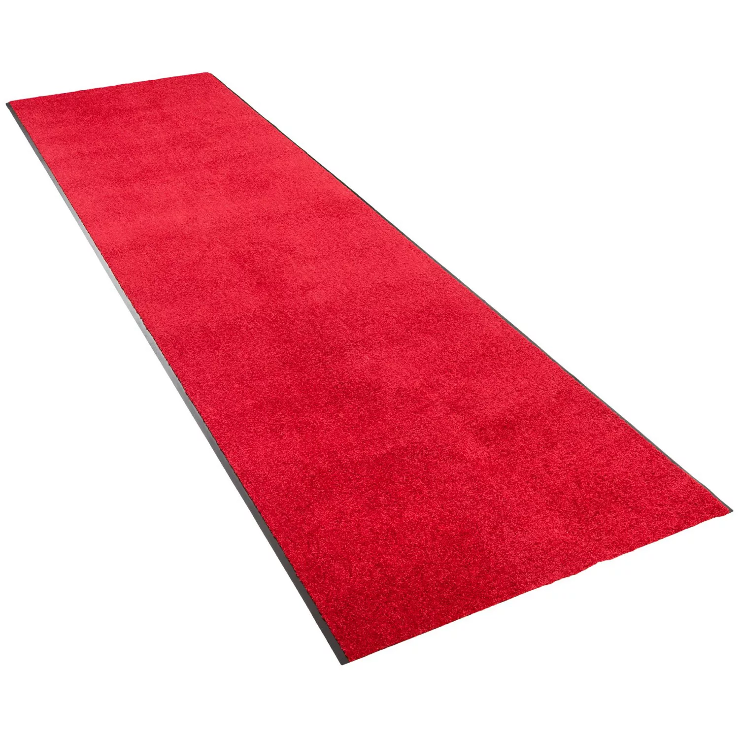 Snapstyle Läufer Proper Tex Uni Rot 90x350cm günstig online kaufen