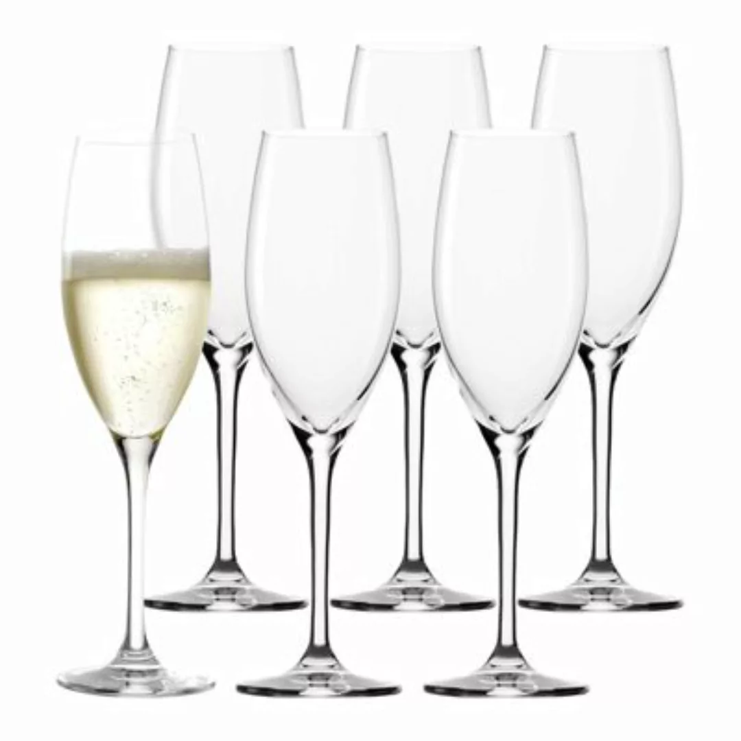 CLASSIC Champagnerkelch 240 ml 6er Set Sektgläser transparent günstig online kaufen