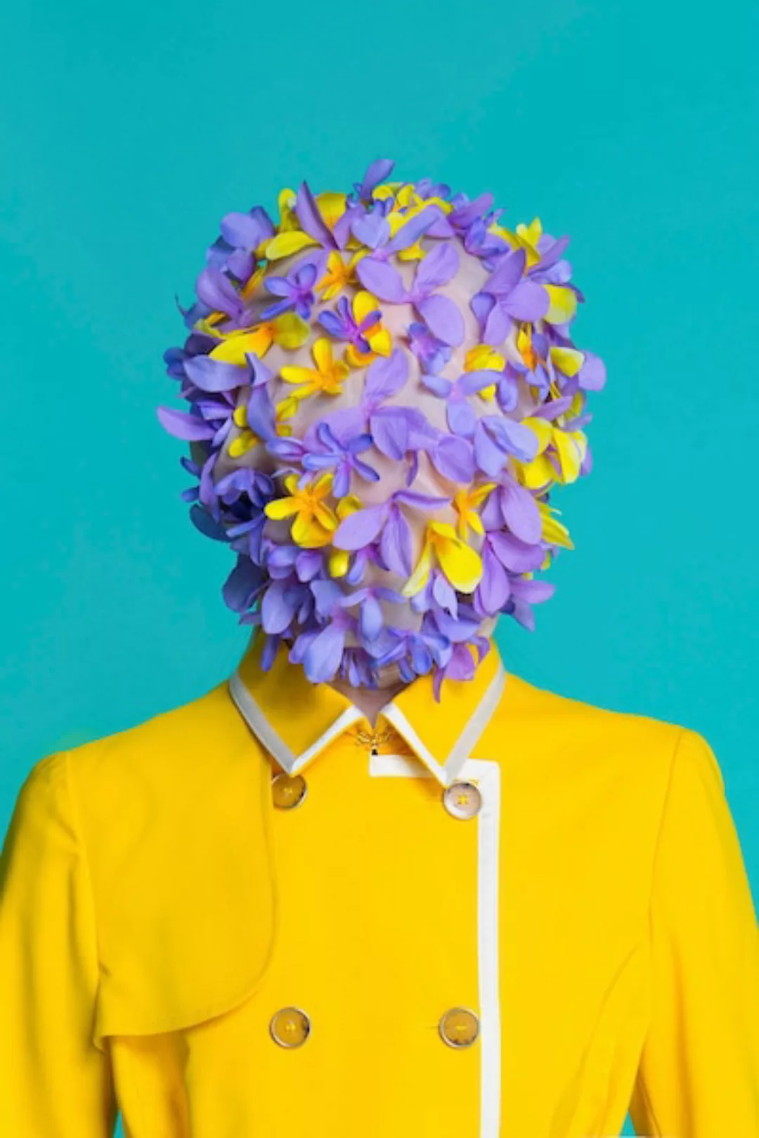 queence Acrylglasbild "Blumenkopf" günstig online kaufen