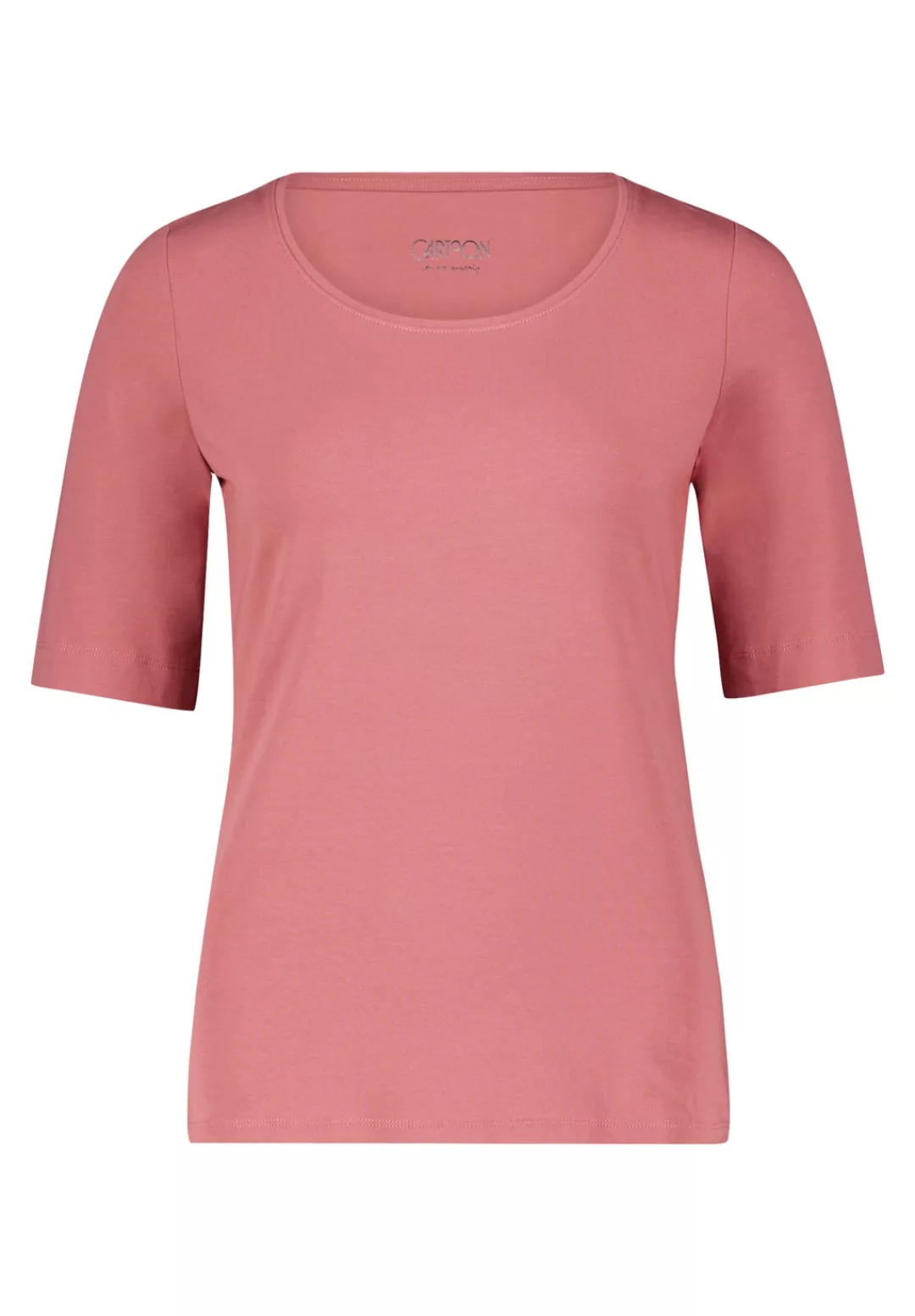 Cartoon Kurzarmshirt "Cartoon Damen Basic Shirt mit Rundhalsausschnitt", (1 günstig online kaufen