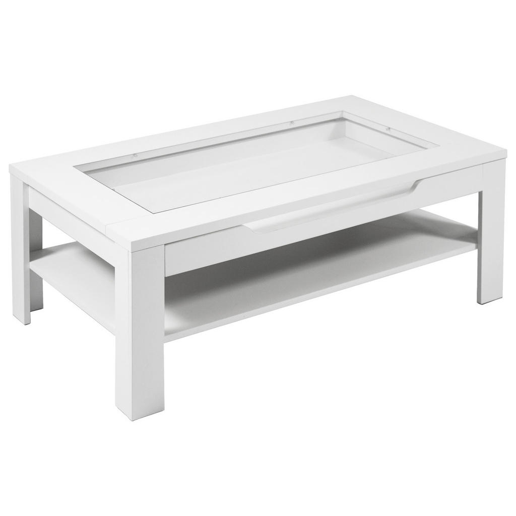 Couchtisch RALPH weiß B/H/T: ca. 110x43x67 cm günstig online kaufen