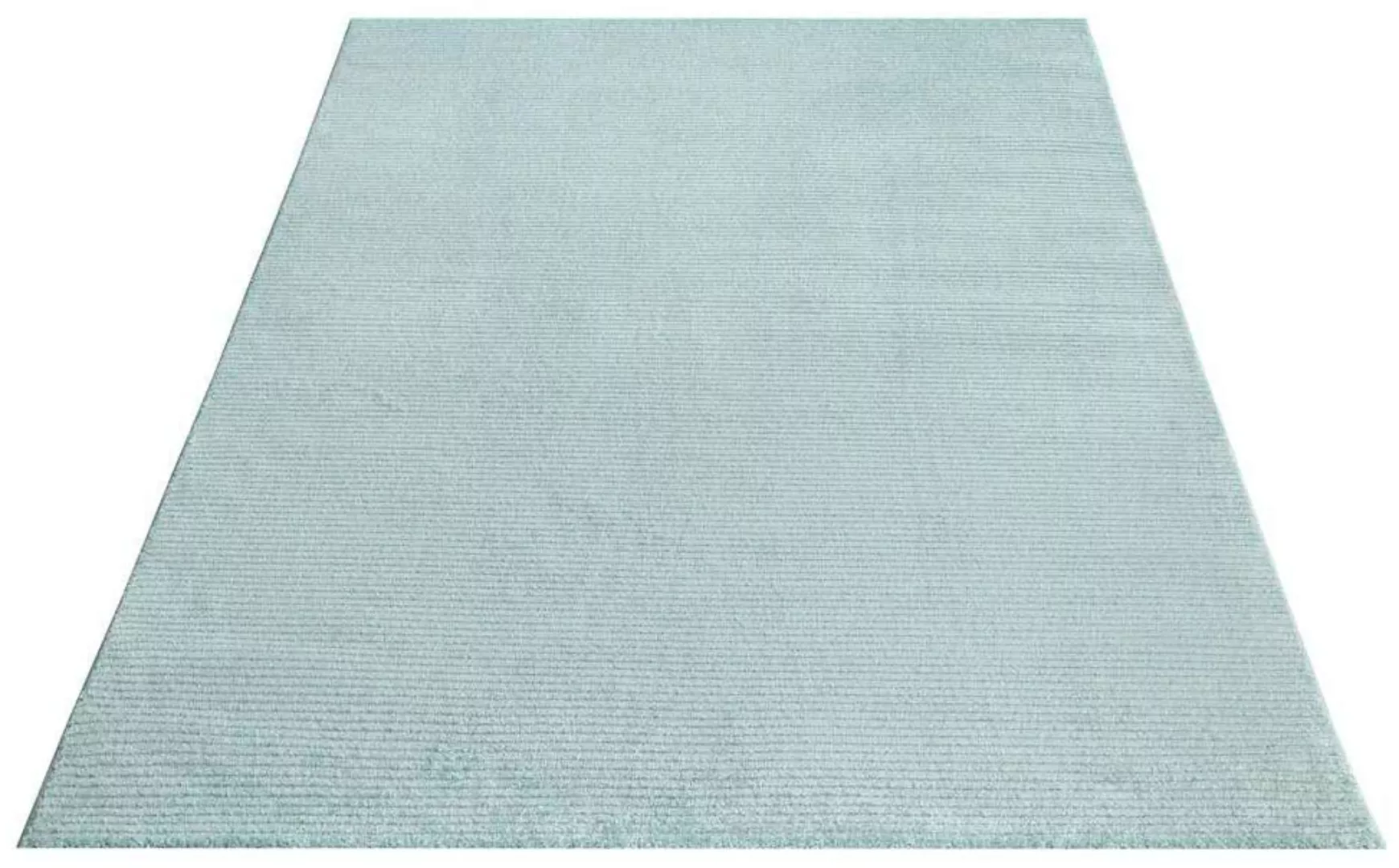 Carpet City Teppich »Fancy«, rechteckig, Kurzflor, Einfarbig, 3D-Optik, Str günstig online kaufen