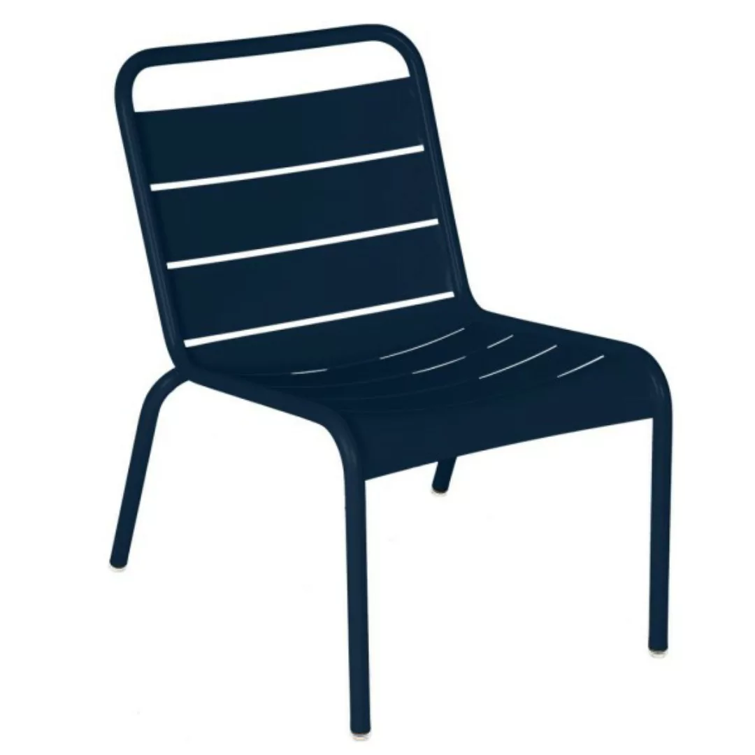 Luxembourg Lounge-Stuhl Abyssblau günstig online kaufen