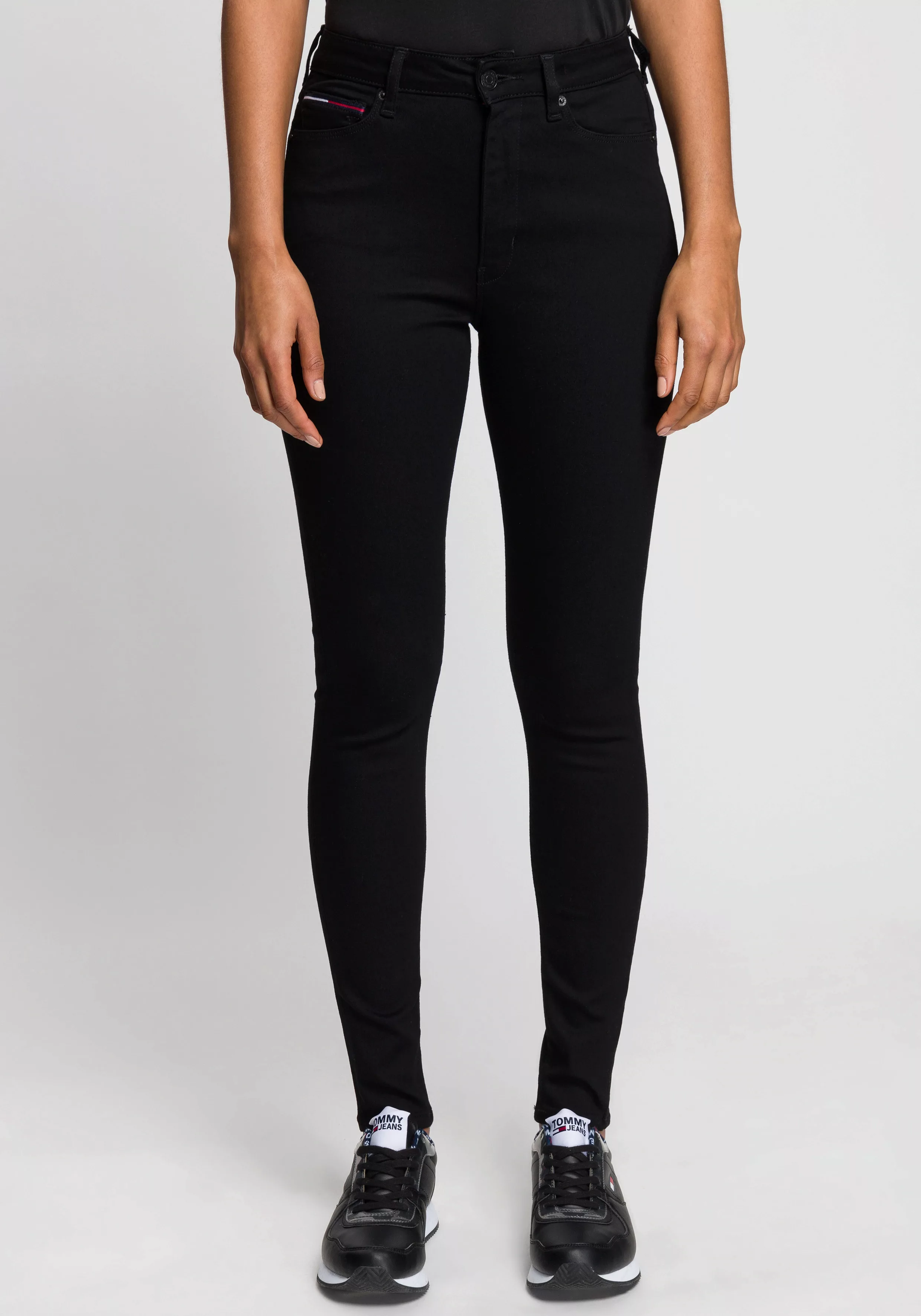 Tommy Jeans Skinny-fit-Jeans SYLVIA HR SUPER SKNY Hochwertige Materialien f günstig online kaufen