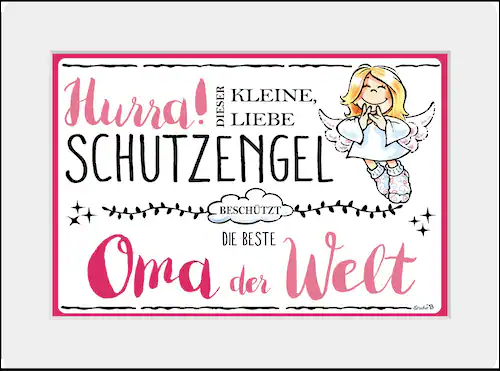 queence Bild "Schutzengel Oma", Engel, (1 St.) günstig online kaufen