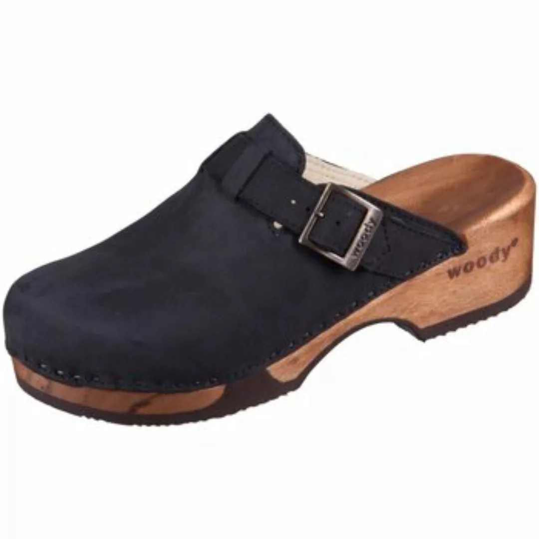 Woody  Clogs Pantoletten Manu 6526  geöltes Leder 6526 günstig online kaufen