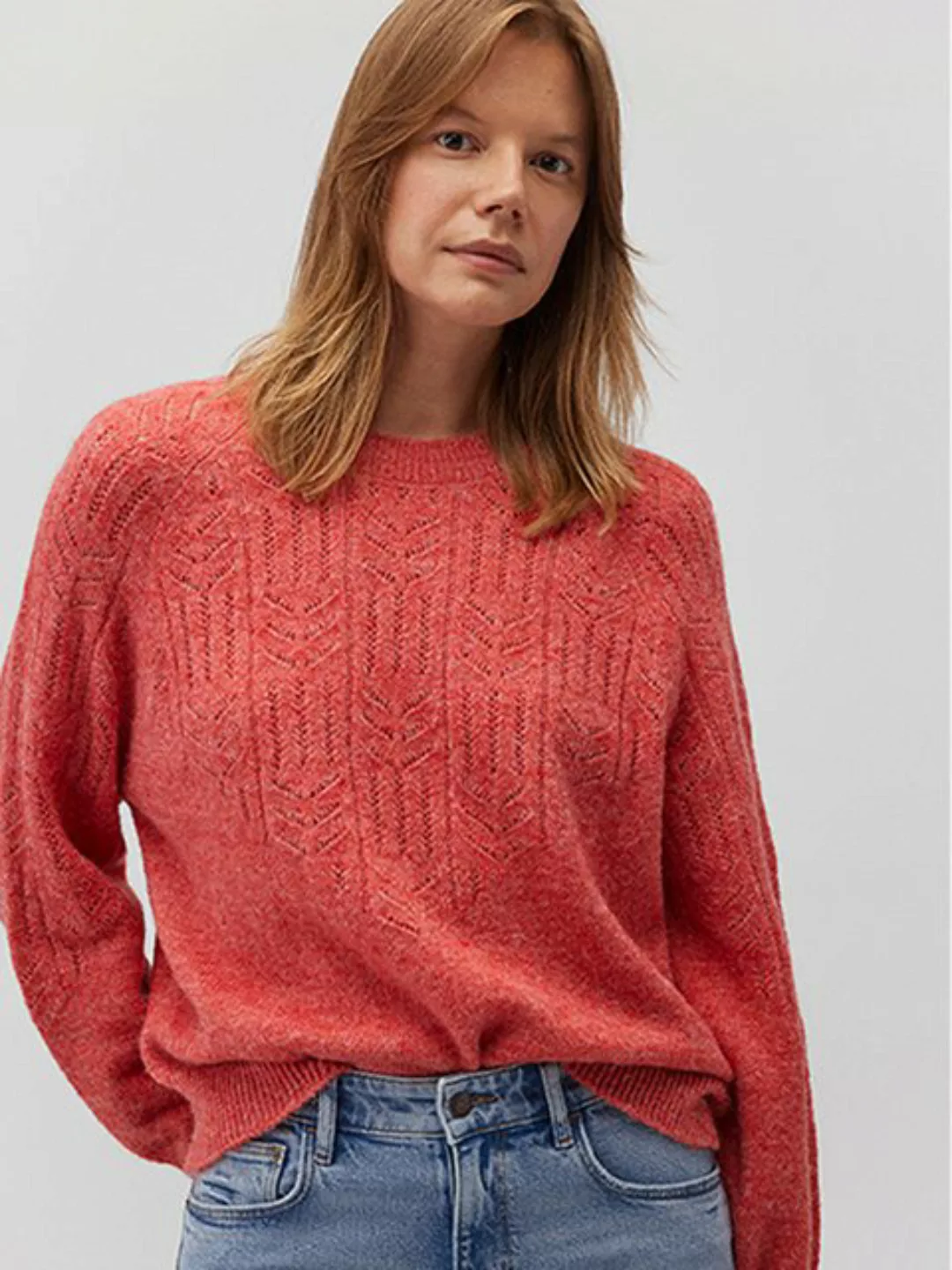 Mavi Strickpullover Strickpullover Regular Fit Rundhals Soft Strickmuster 7 günstig online kaufen