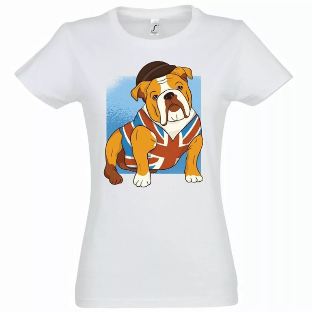 Youth Designz T-Shirt British Bulldog Damen Shirt mit trendigem Frontprint günstig online kaufen