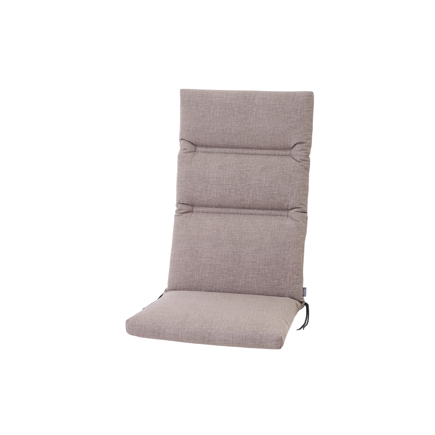 Siena Garden Sesselauflage Comfort 120 cm x 48 cm x 7 cm Taupe günstig online kaufen