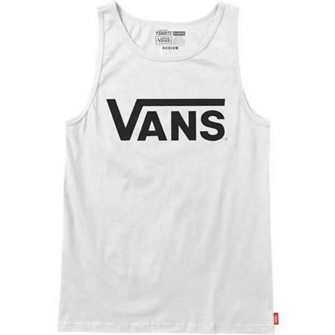Vans Classic Ärmelloses T-shirt S White / Black günstig online kaufen