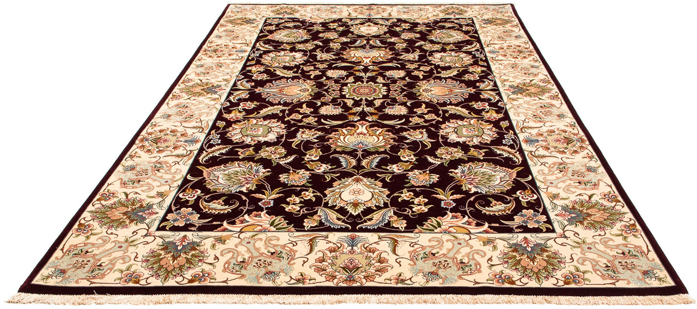morgenland Orientteppich »Perser - Täbriz - Royal - 314 x 203 cm - dunkelro günstig online kaufen