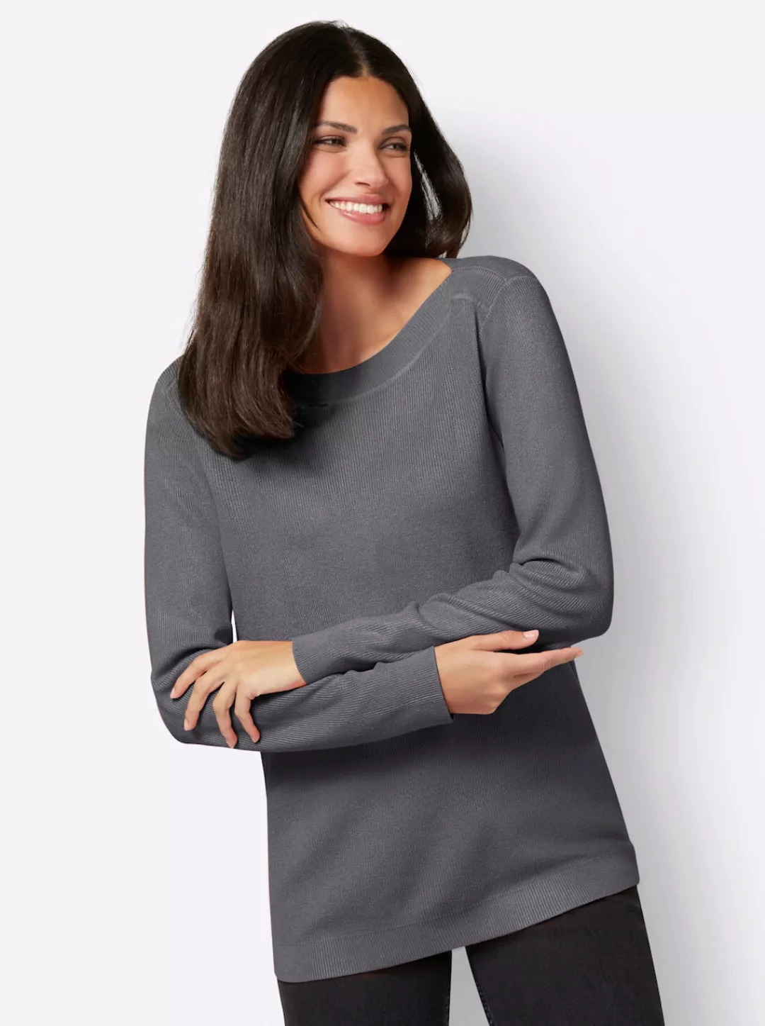 Classic Basics Strickpullover "Langarm-Pullover" günstig online kaufen