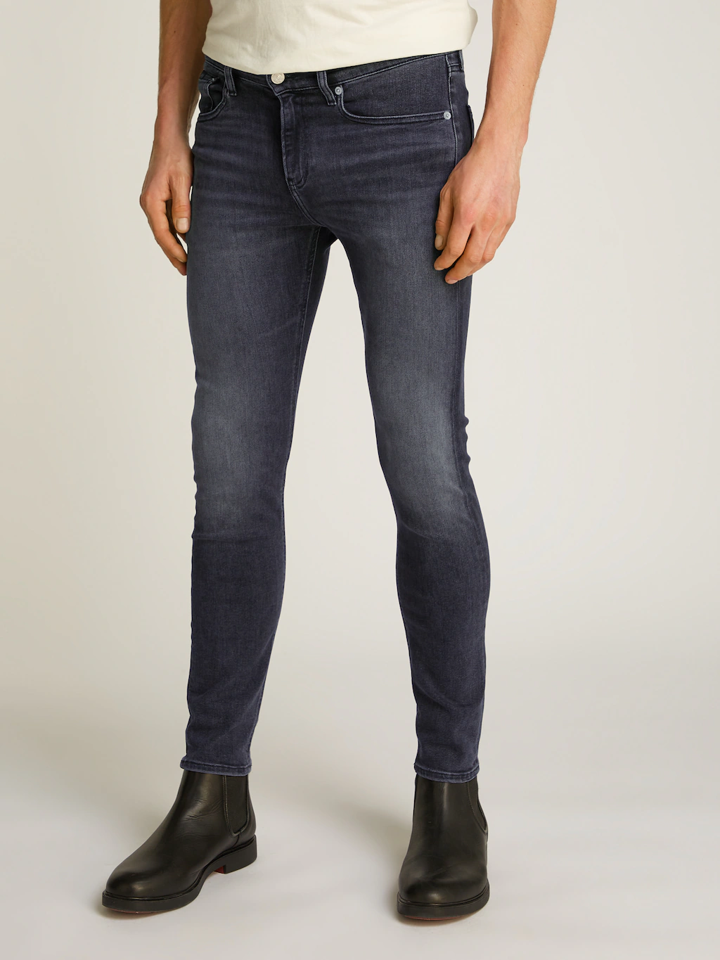 Calvin Klein Jeans Stretch-Jeans "SKINNY", Coinpocket, Logostickerei günstig online kaufen