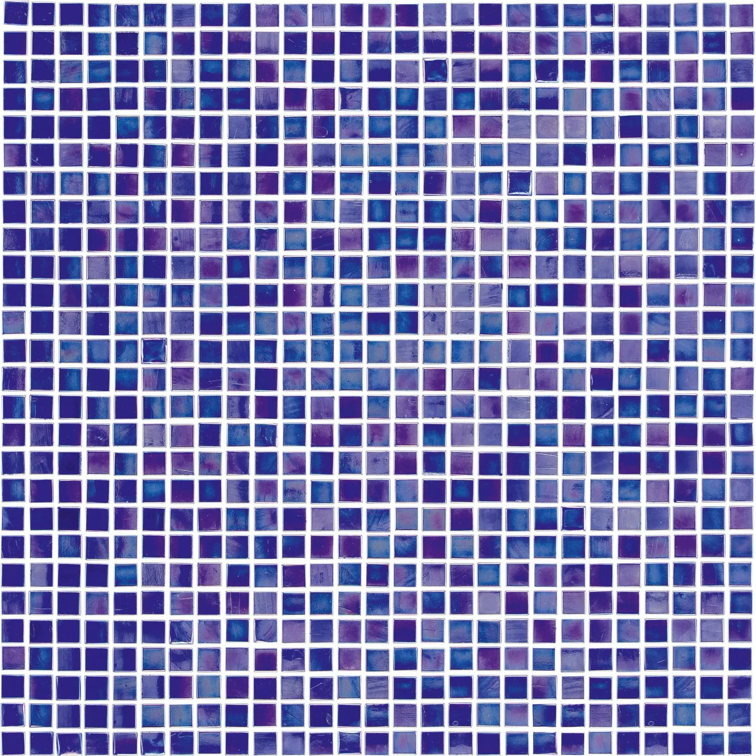 Mosaik Glas Mini Violett Blue 29,6 cm x 29,6 cm günstig online kaufen