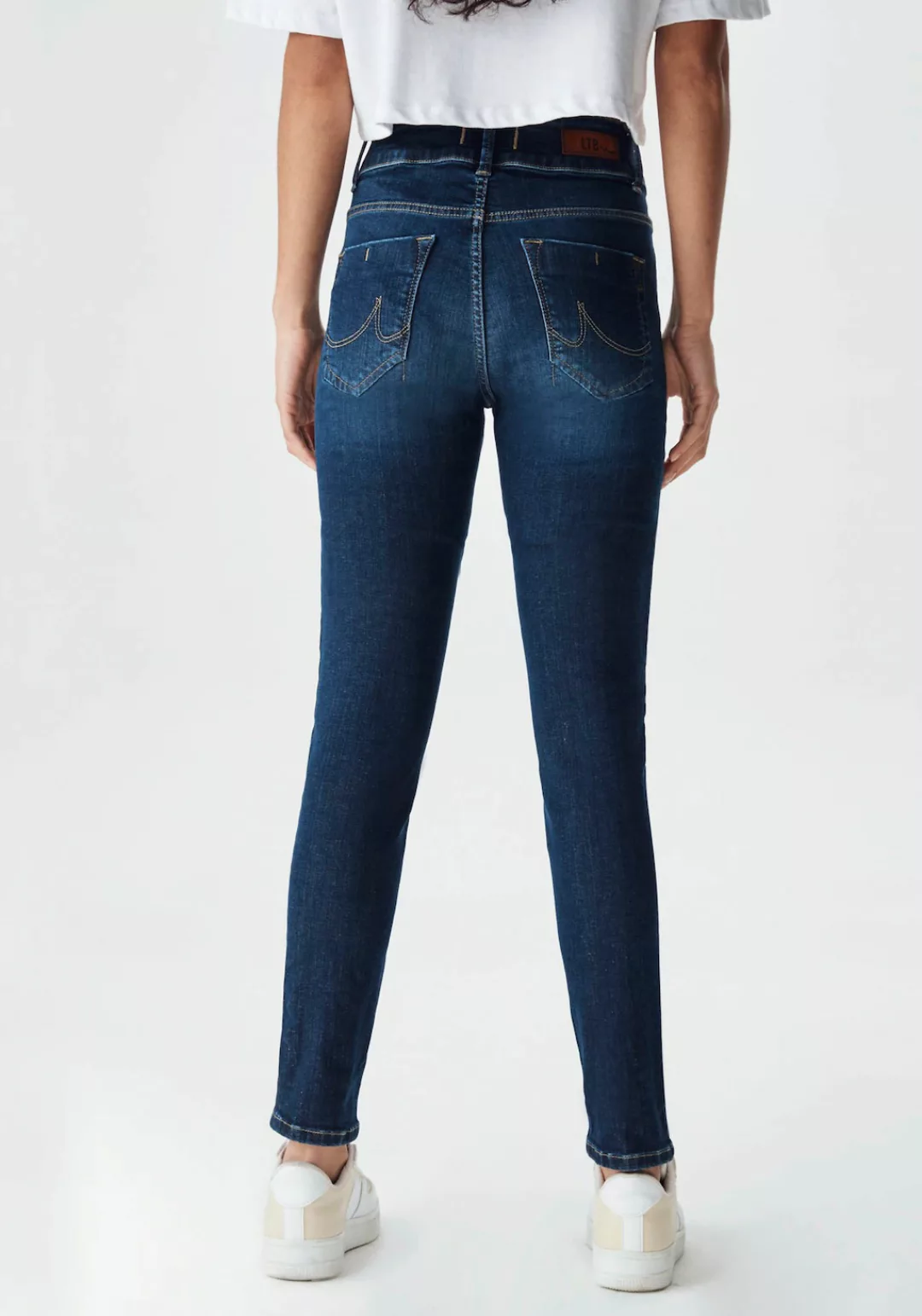LTB Slim-fit-Jeans MOLLY HIGH SMU mit sehr schmalem Bein und hoher Leibhöhe günstig online kaufen
