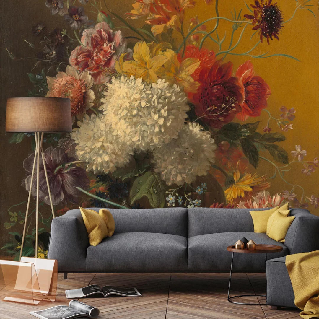 Art for the Home Fototapete Quinty flowers 280 x 250 cm günstig online kaufen