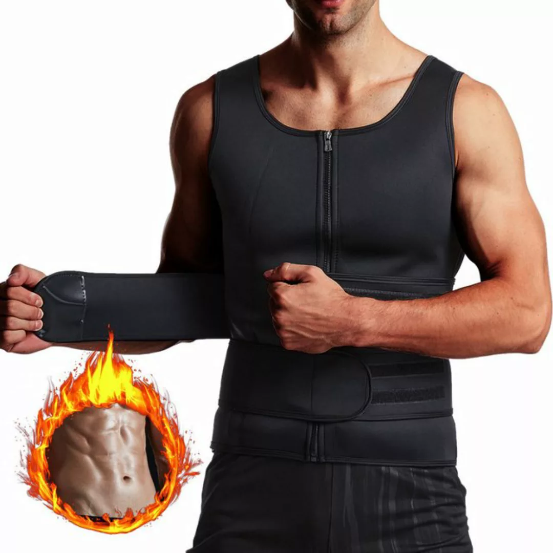 Senmudi Tanktop Fitness Gürtel Verstellbarer,Fitnessgürtel Schwitzgürtel (H günstig online kaufen