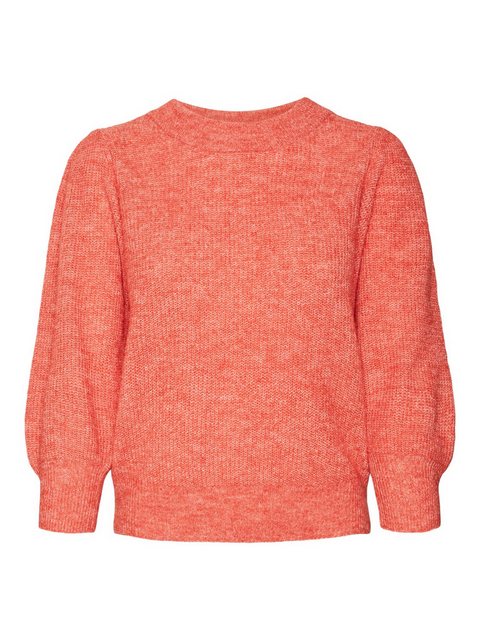 Vero Moda Rundhalspullover VMVIGGA 3/4 RIB PULLOVER GA BOO REP günstig online kaufen