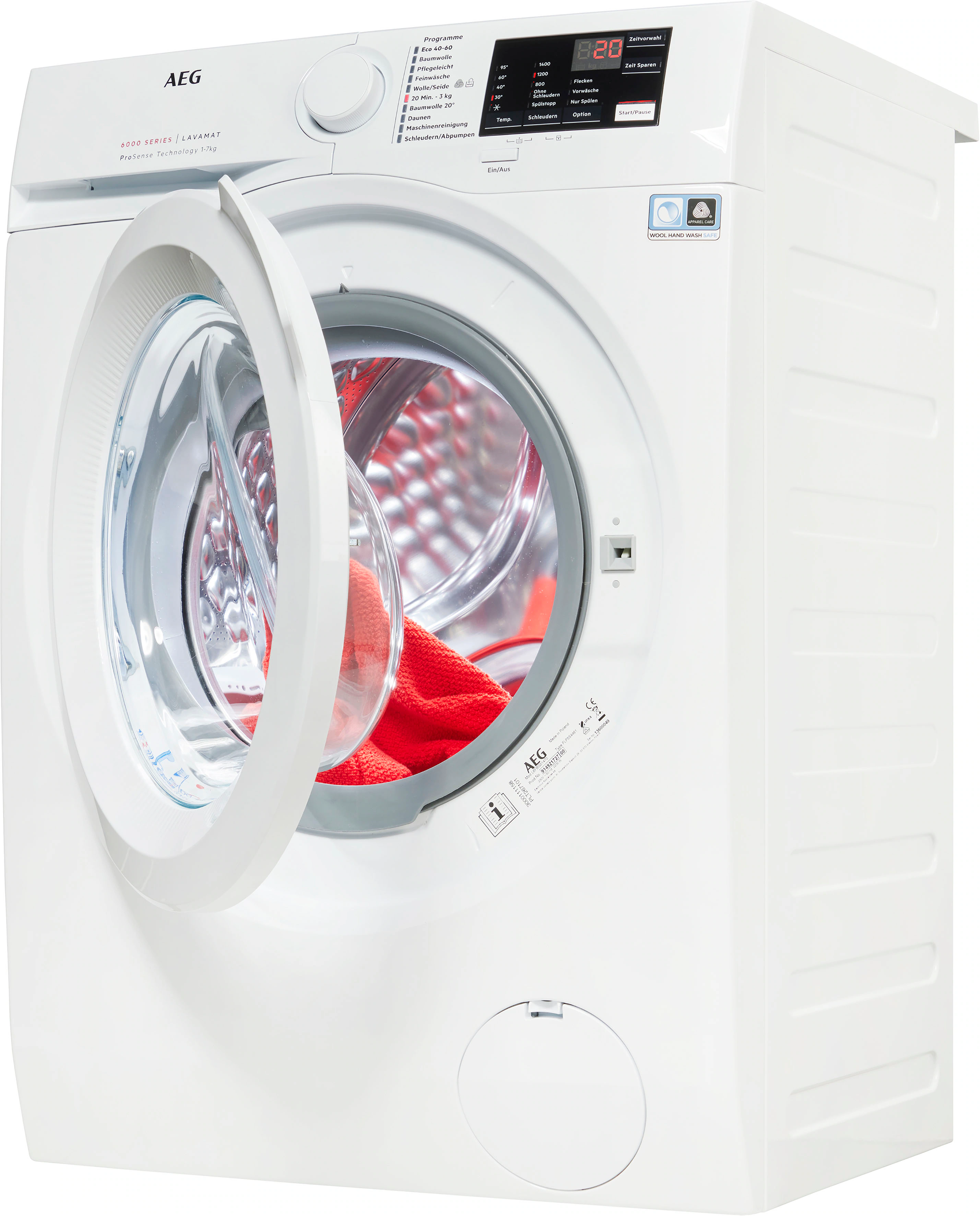 AEG Waschmaschine »L6FBG51470«, L6FBG51470 914921727, 7 kg, 1400 U/min günstig online kaufen