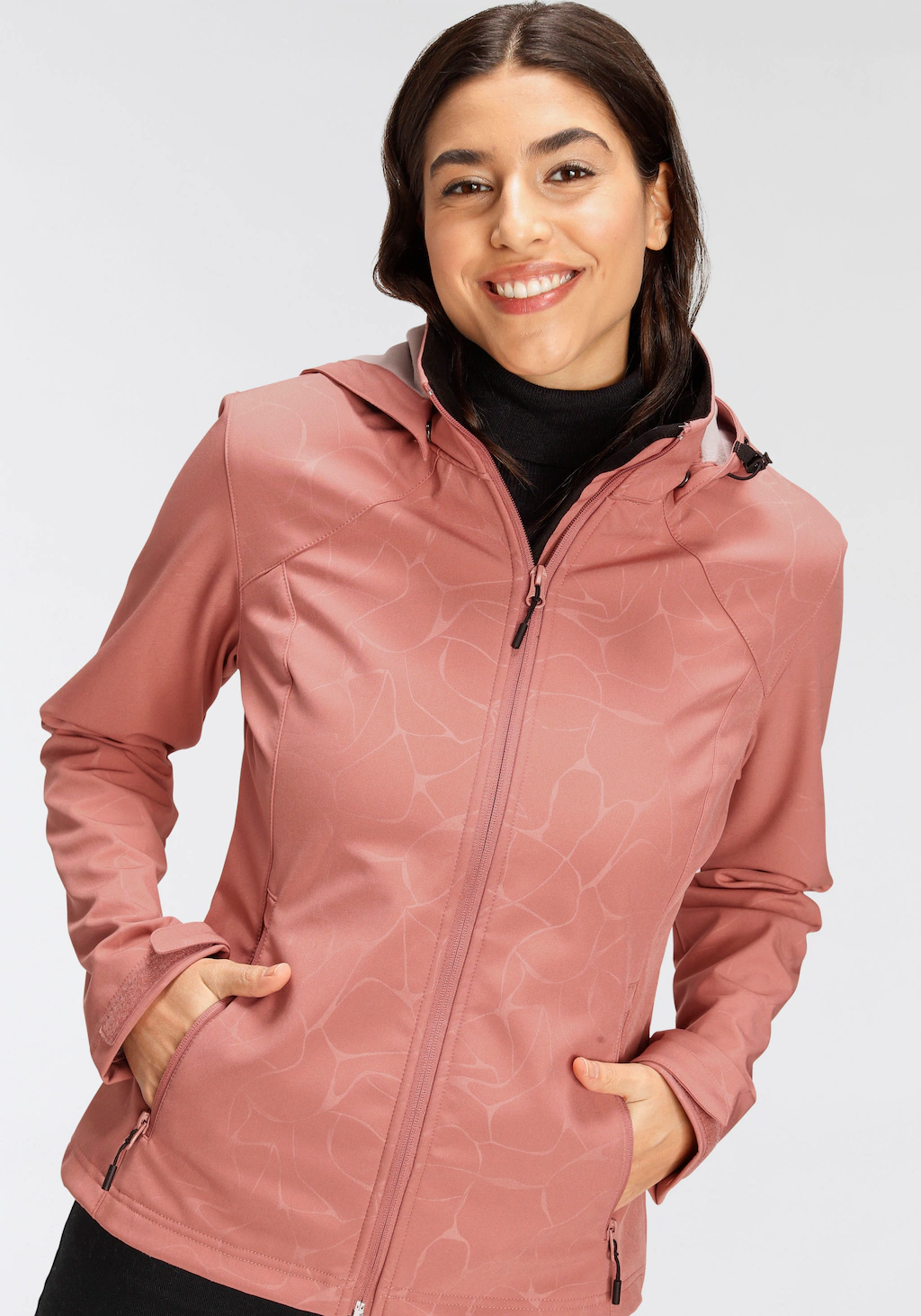 Icepeak Softshelljacke "VIERA", mit Kapuze günstig online kaufen