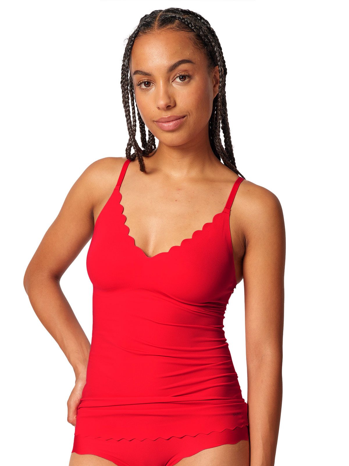 Skiny Achseltop Damen Spaghettishirt mit herausnehmbare günstig online kaufen