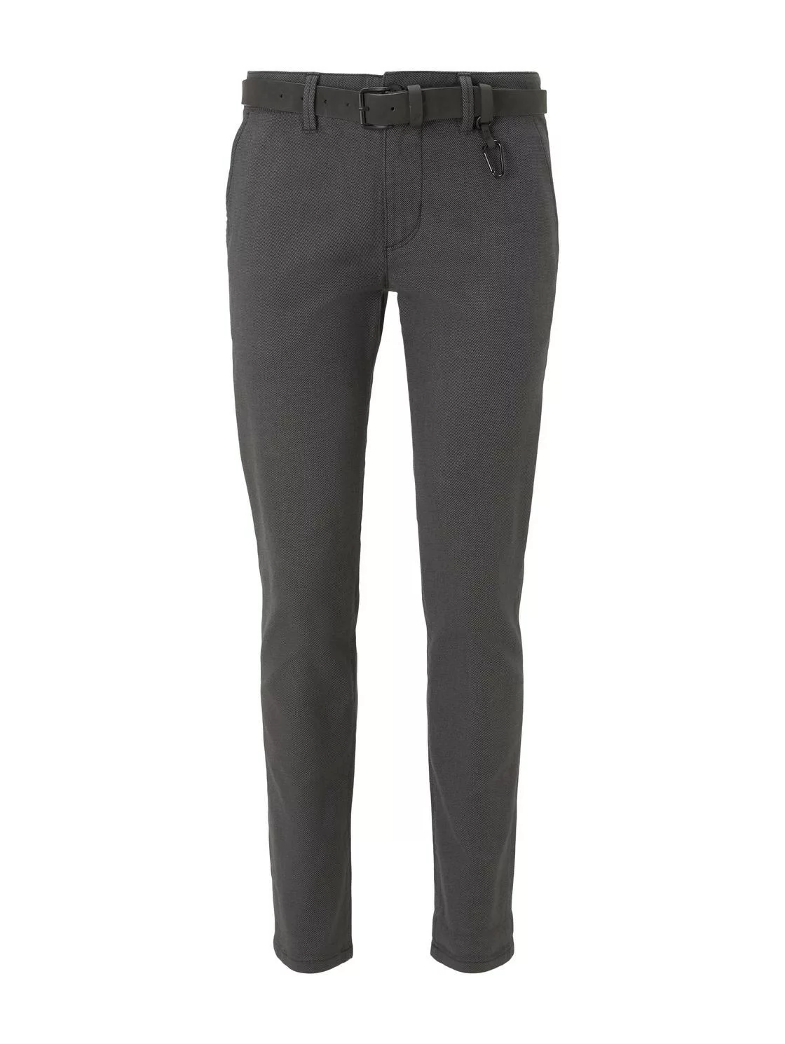 Tom Tailor Denim Herren Slim Chinohose mit Gürtel - Straight Fit günstig online kaufen