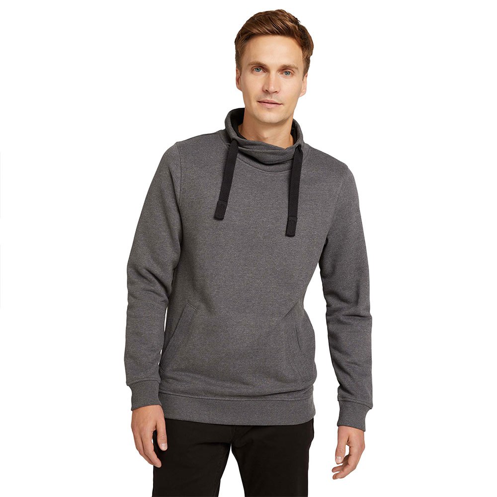 Tom Tailor Snood Basic Pullover 3XL Anthracite Melange günstig online kaufen