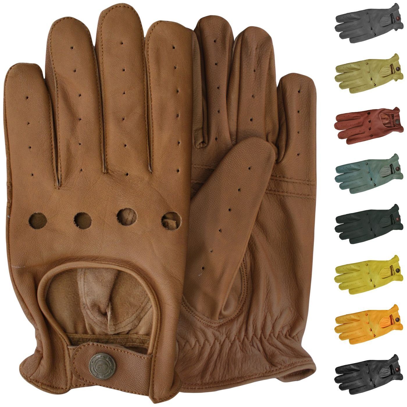 German Wear Lederhandschuhe Driving-GL1 Driving Autofahrer günstig online kaufen