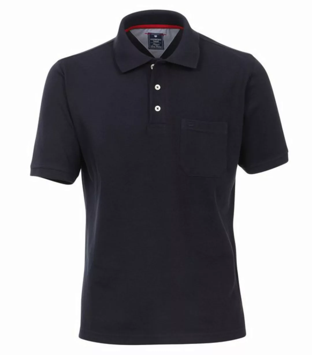 Redmond Langarm-Poloshirt Piqué Polo-Shirt günstig online kaufen