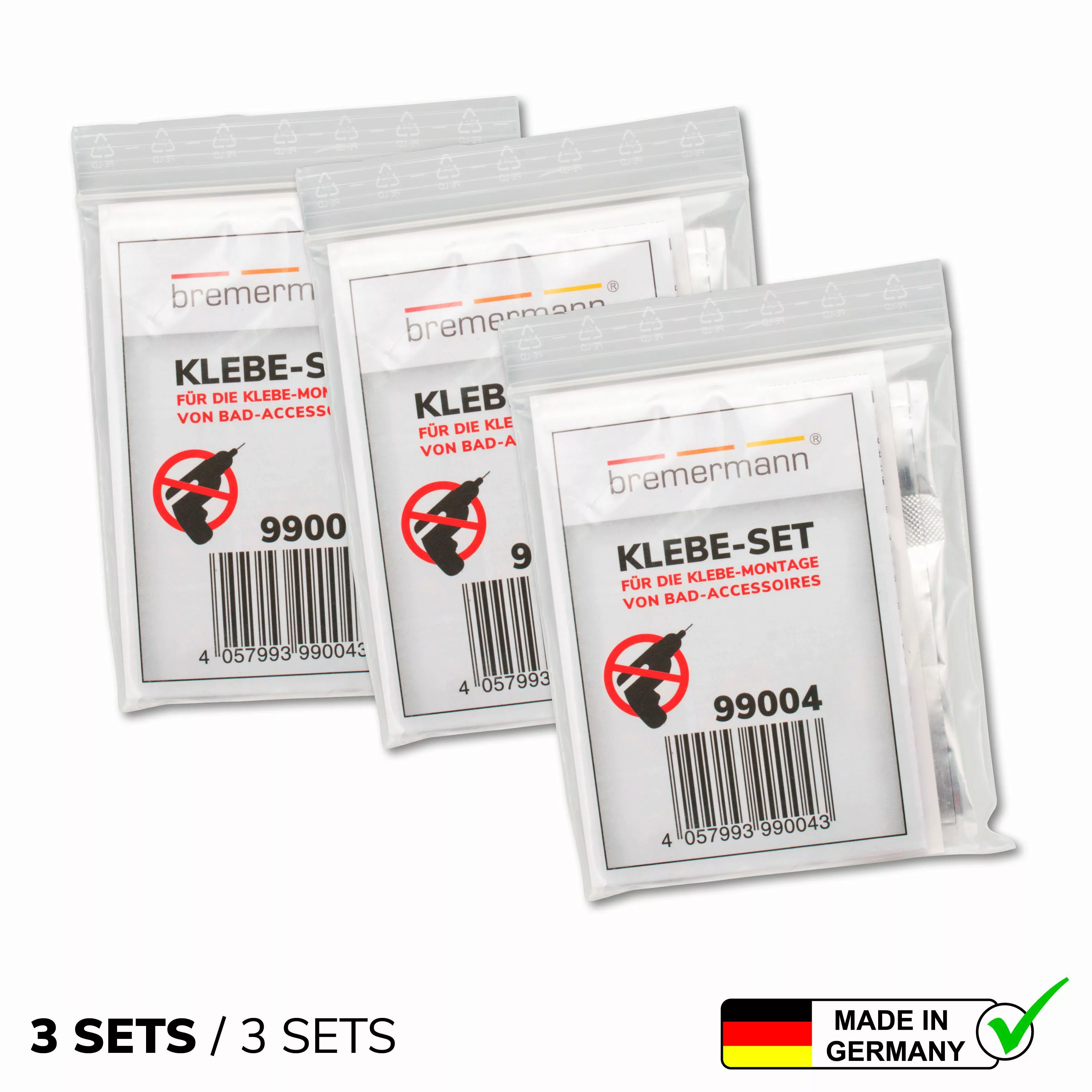 bremermann 2-Komponentenkleber 3er Klebe-Set für Klebe-Montage günstig online kaufen