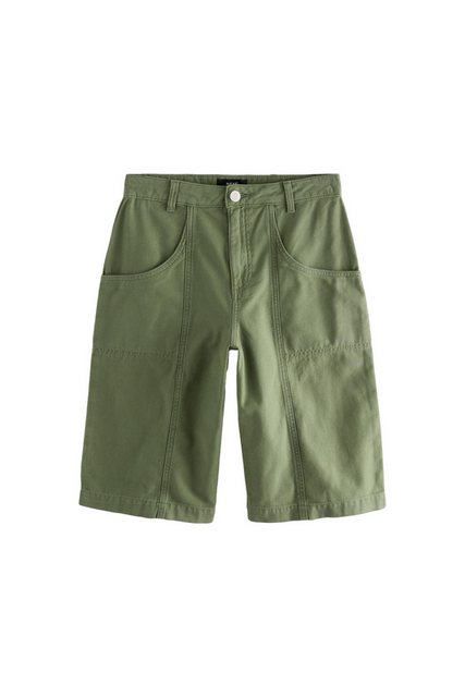 Next Shorts Jorts Lange Jeansshorts aus 100 % Baumwolle (1-tlg) günstig online kaufen